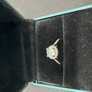 天然ダイヤモンド1.01ct Au750（せいぼせい）