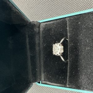 天然ダイヤモンド1.01ct Au750（あかねぐも）