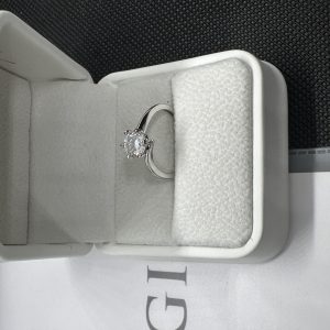 ダイヤモンド指輪 カシケイ ジュエリー 天然ダイヤモンド1.01ct GIA鑑定書 AU750指輪