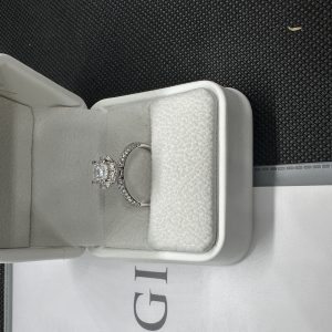 ダイヤモンド指輪 18 金 ダイヤモンド リング 天然ダイヤモンド1.01ct GIA鑑定書 AU750指輪