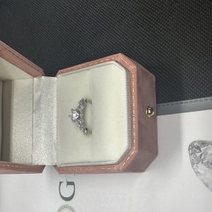ダイヤモンド指輪 スイート テン ダイヤモンド 天然ダイヤモンド1.01ct GIA鑑定書 AU750指輪