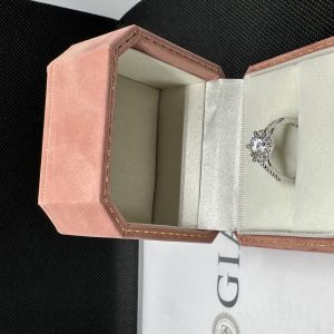 ダイヤモンド指輪 一 粒 ダイヤ 指輪 天然ダイヤモンド1.01ct GIA鑑定書 AU750指輪