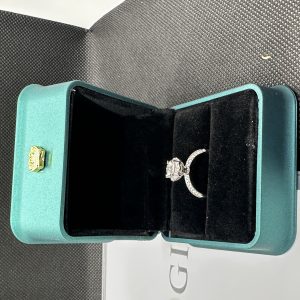 ダイヤモンド指輪 指輪 ダイヤ 天然ダイヤモンド1.01ct GIA鑑定書 AU750指輪